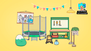 Toca Boca World - Большой семейный дом Идея оформления детской комнаты в игре Тока Бока Мир - Большая семья