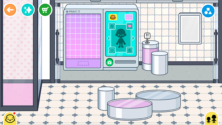 Фотобудка в магазине модной одежды Тока Бока 1.124